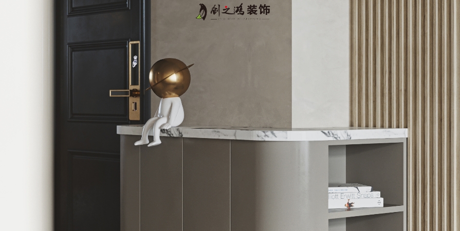 天江格調花園180㎡現(xiàn)代簡約風格四居室裝修案例